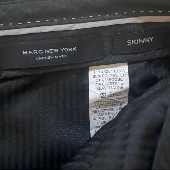 Marc New York Boys Black Dress Pants - Skinny Fit - Picture 10 of 10